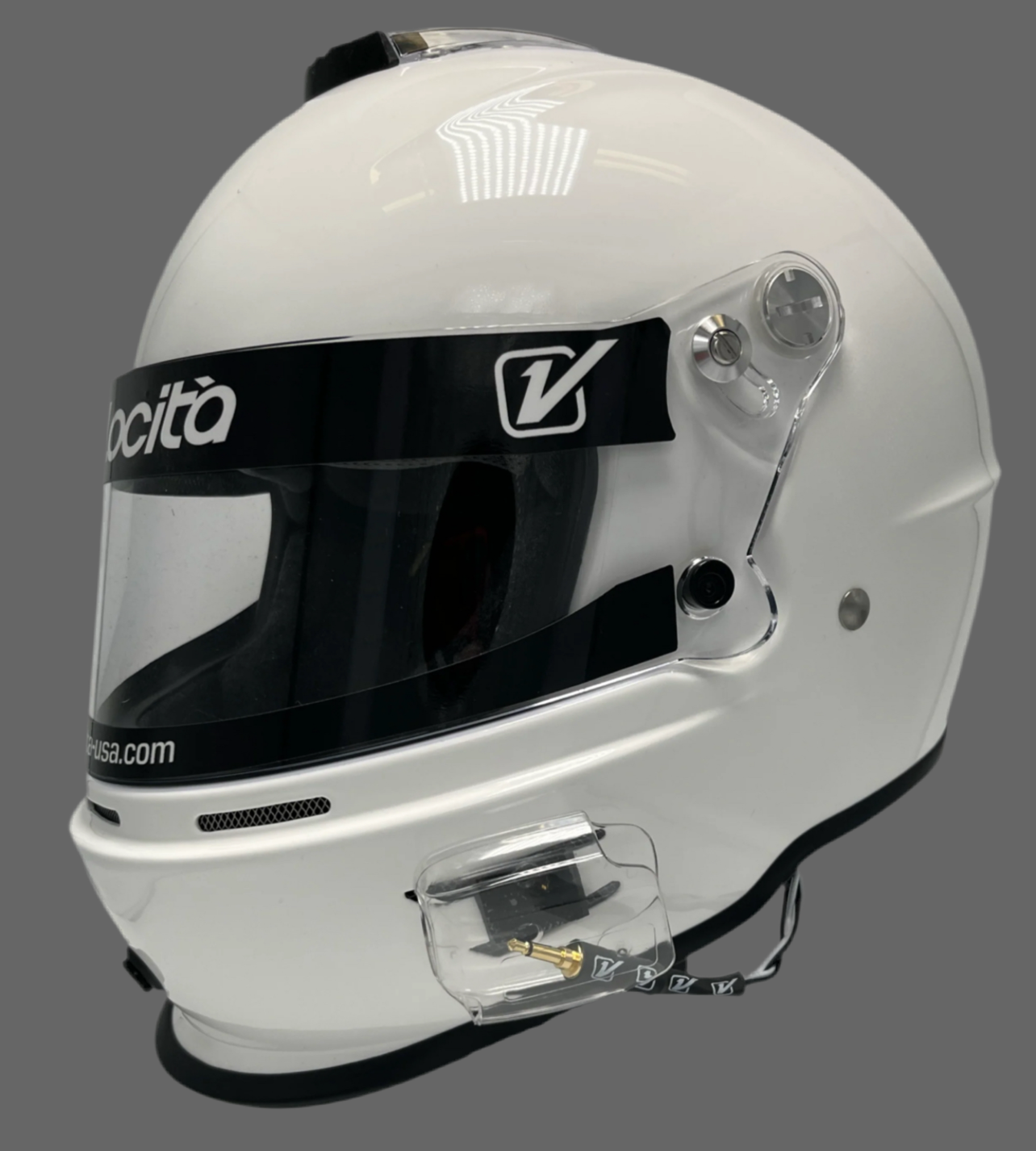 RZ 42 Youth Pro Series Gloss White Helmet