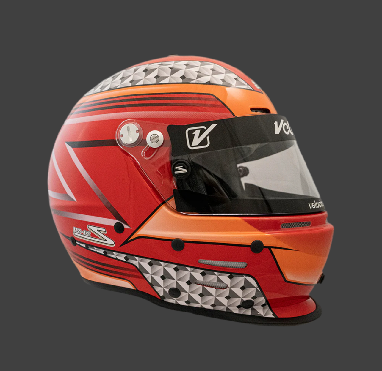 RZ-62 PRO Series Helmet Red/Orange