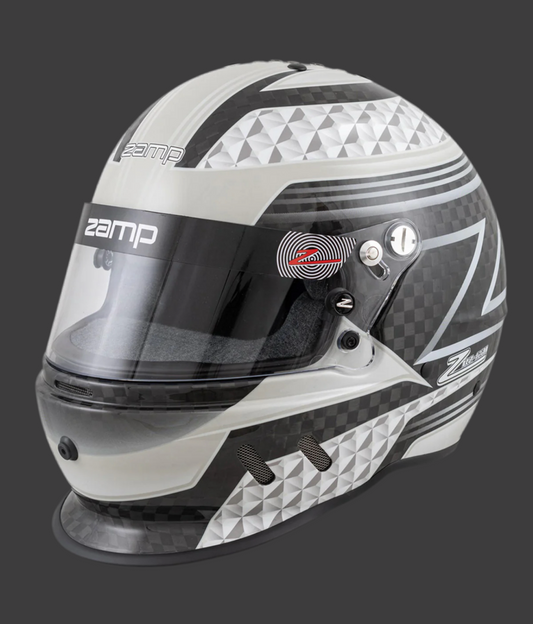 RZ-65D Helmet - Carbon Fiber Black/Gray Graphic