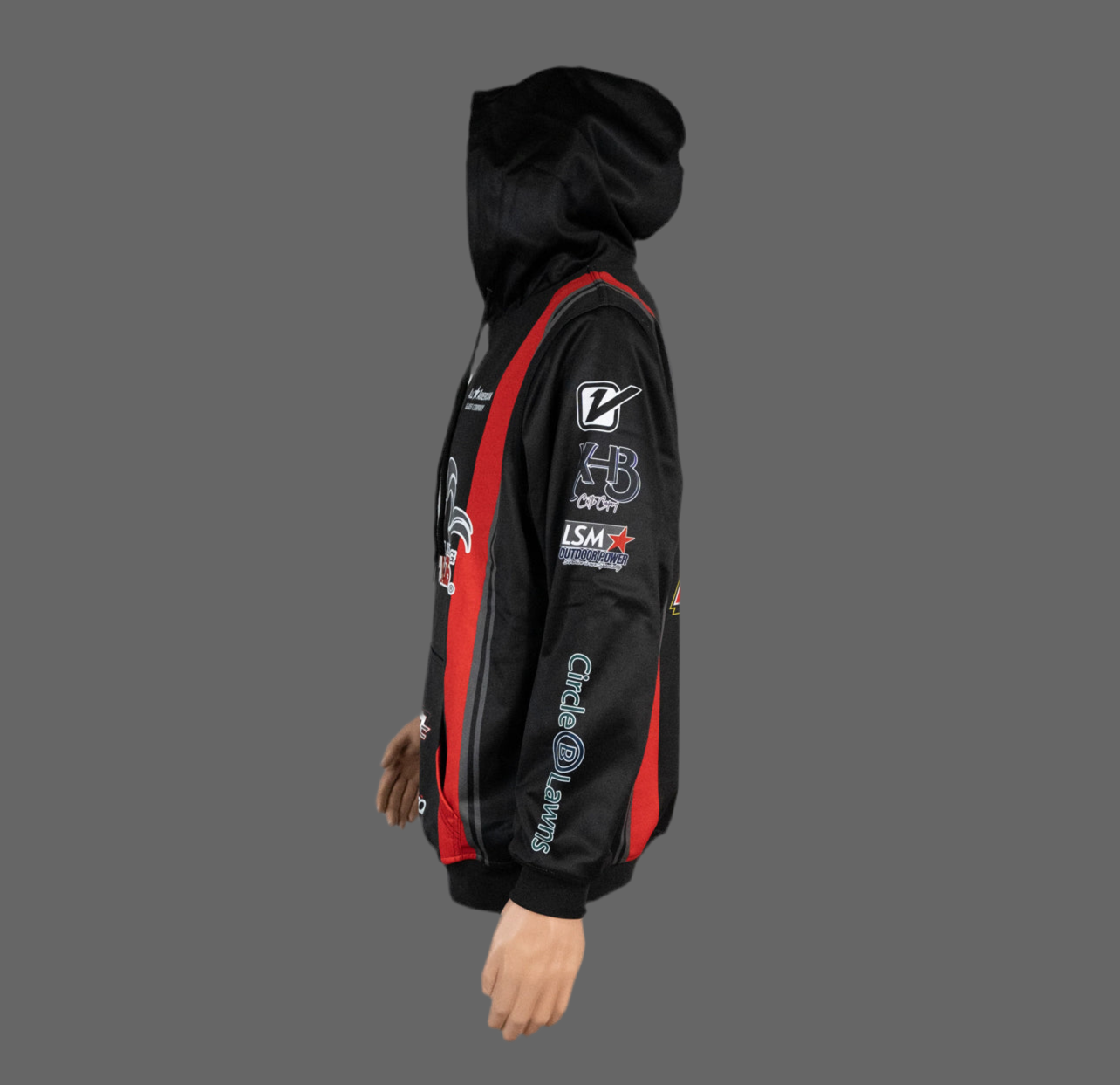 Custom Race/Crew Hoodie-Adult