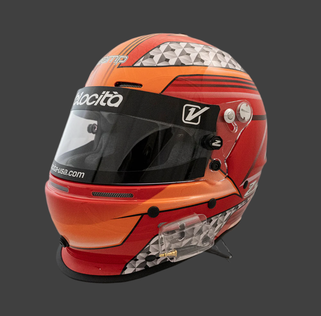 RZ-62 PRO Series Helmet Red/Orange