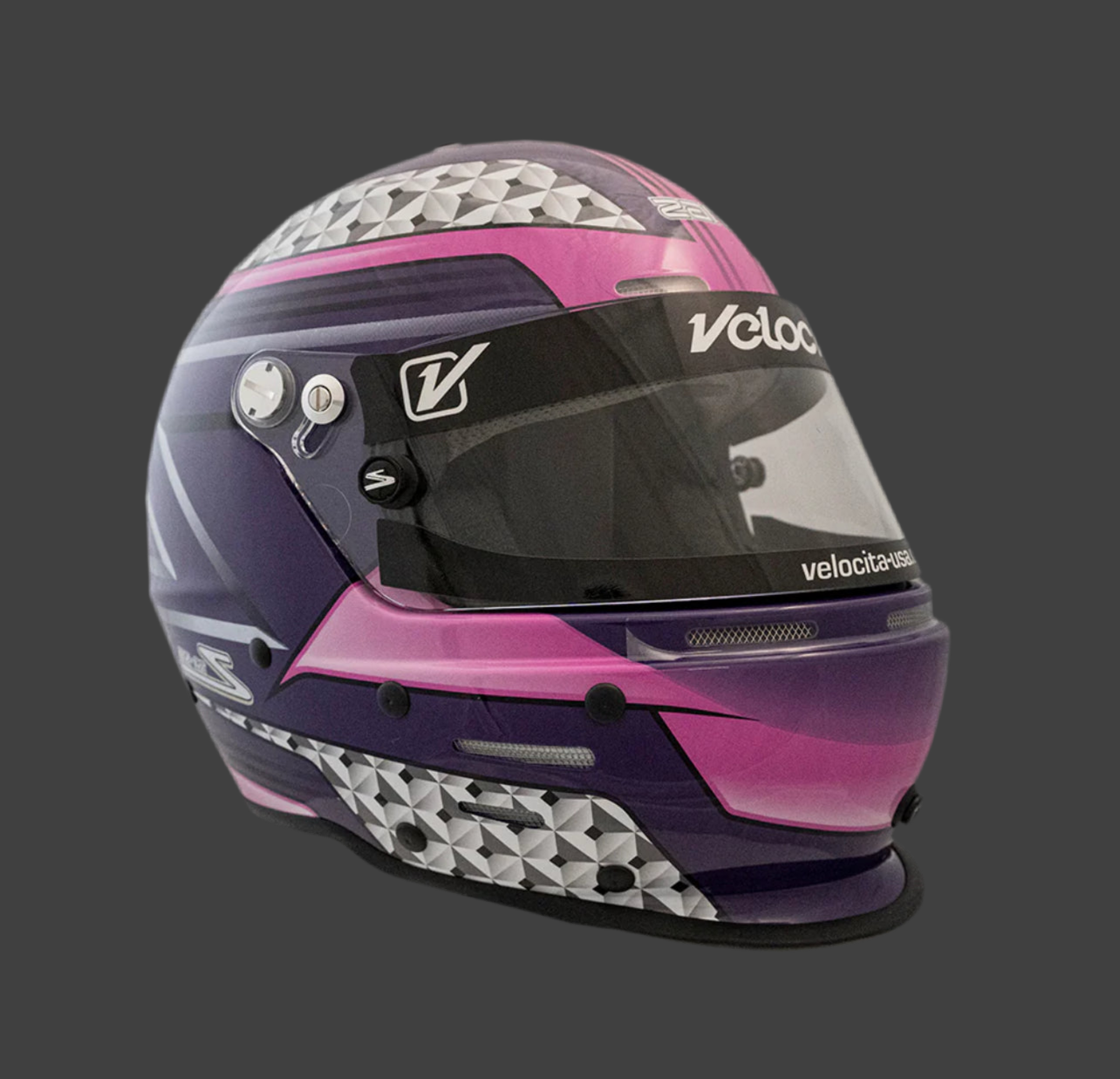 RZ-62 PRO Series Helmet Pink/Purple