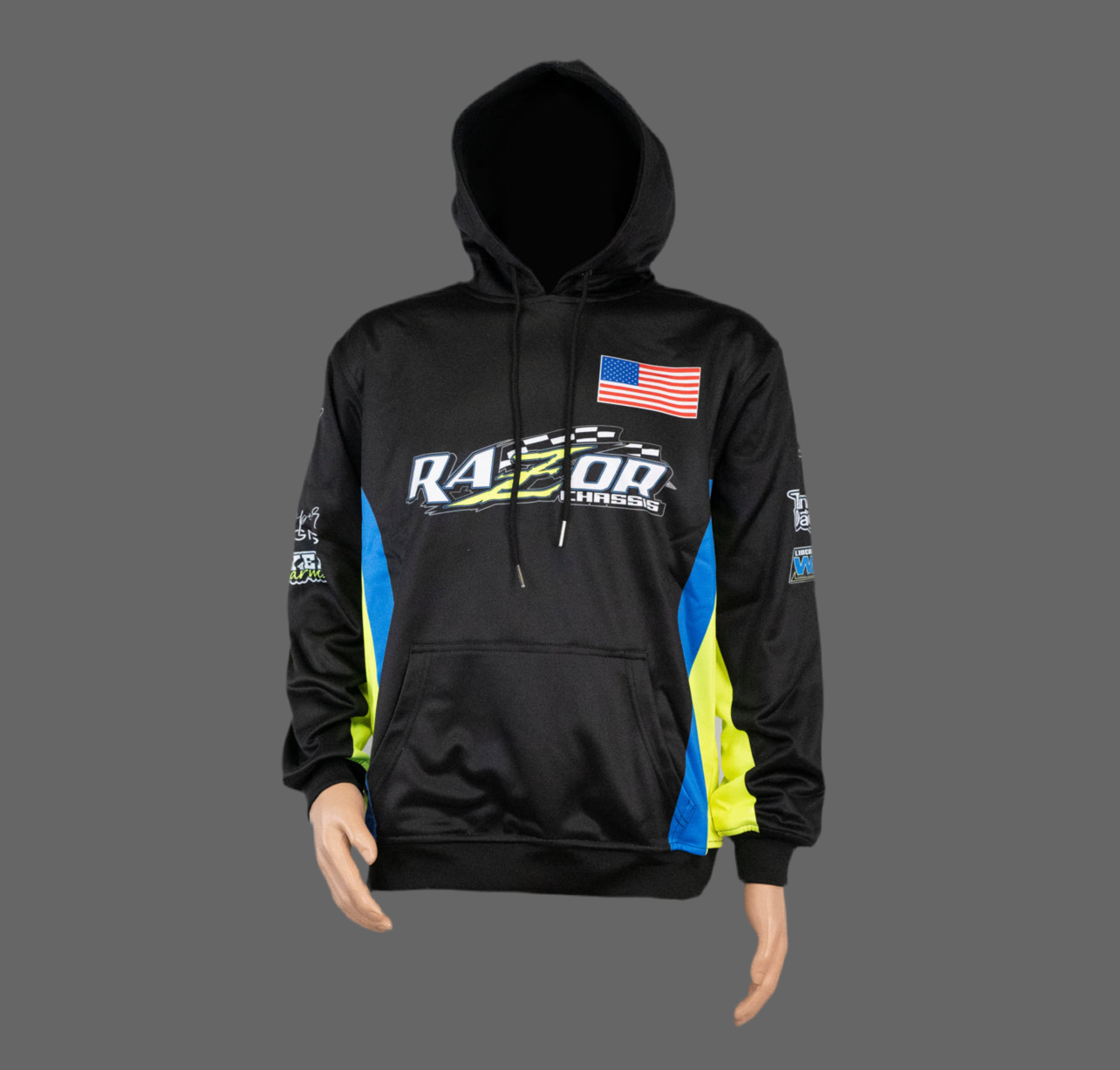 Custom Race/Crew Hoodie-Adult