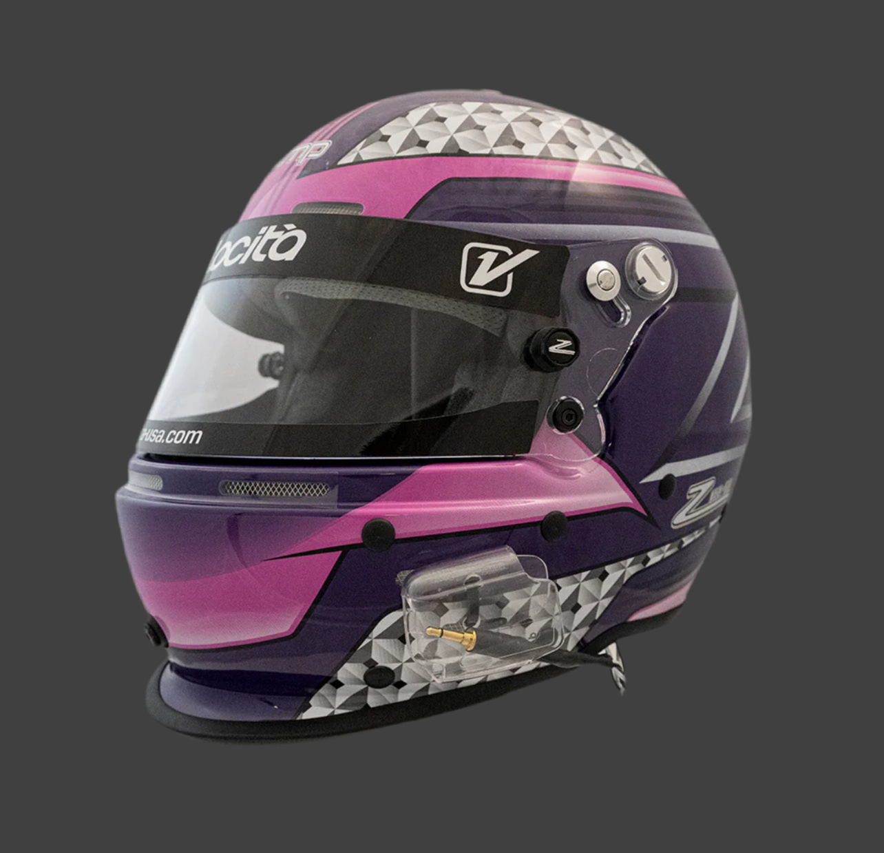 RZ-62 PRO Series Helmet Pink/Purple