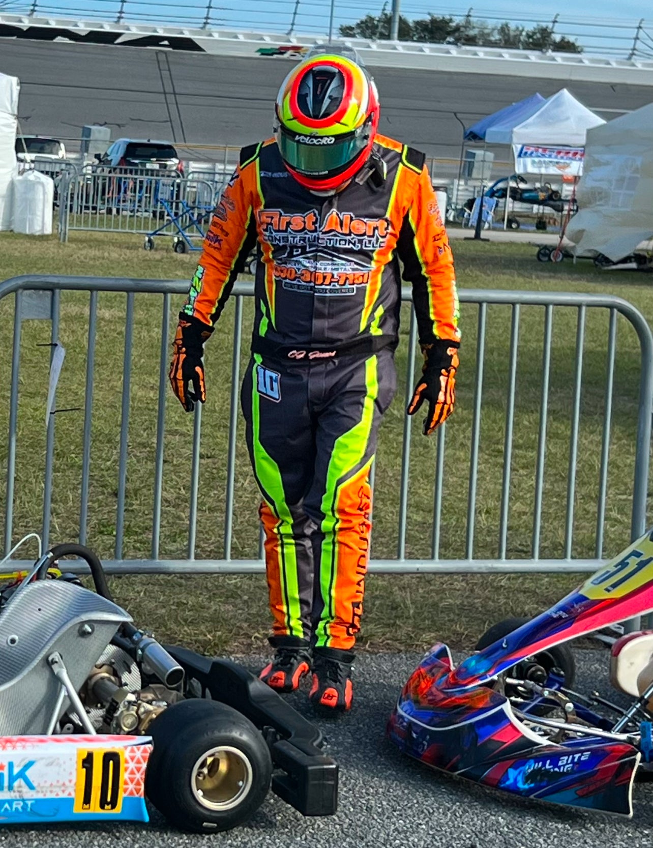 Custom Adult Karting Suit (unisex)