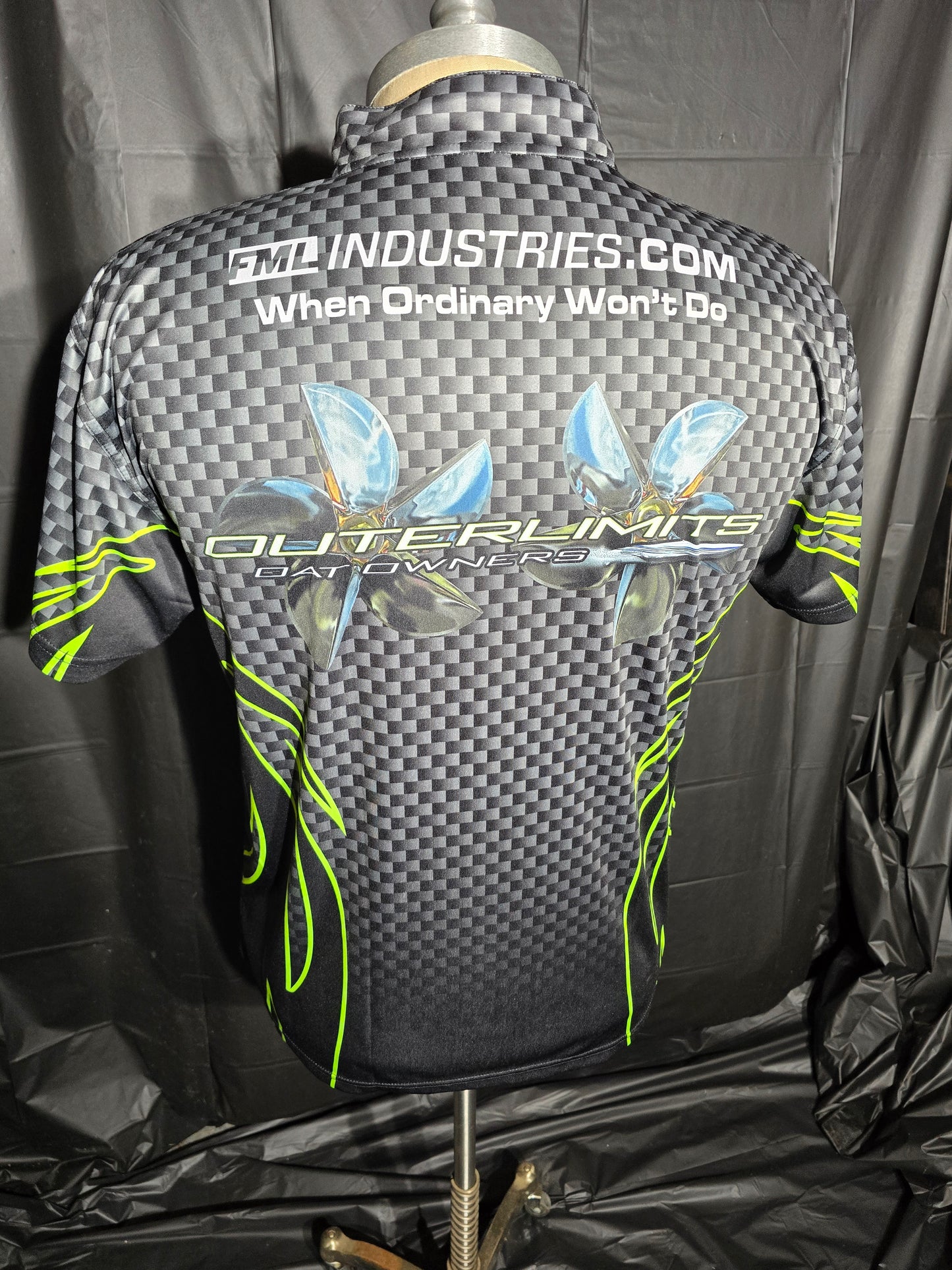 Outerlimits Carbon Boat Owners Crew/Team Shirts