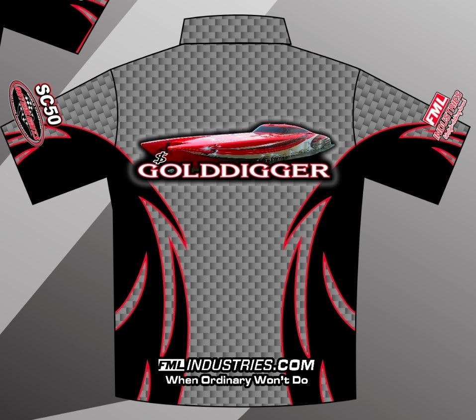 Custom Boat & Crew sublimation shirts (unisex)
