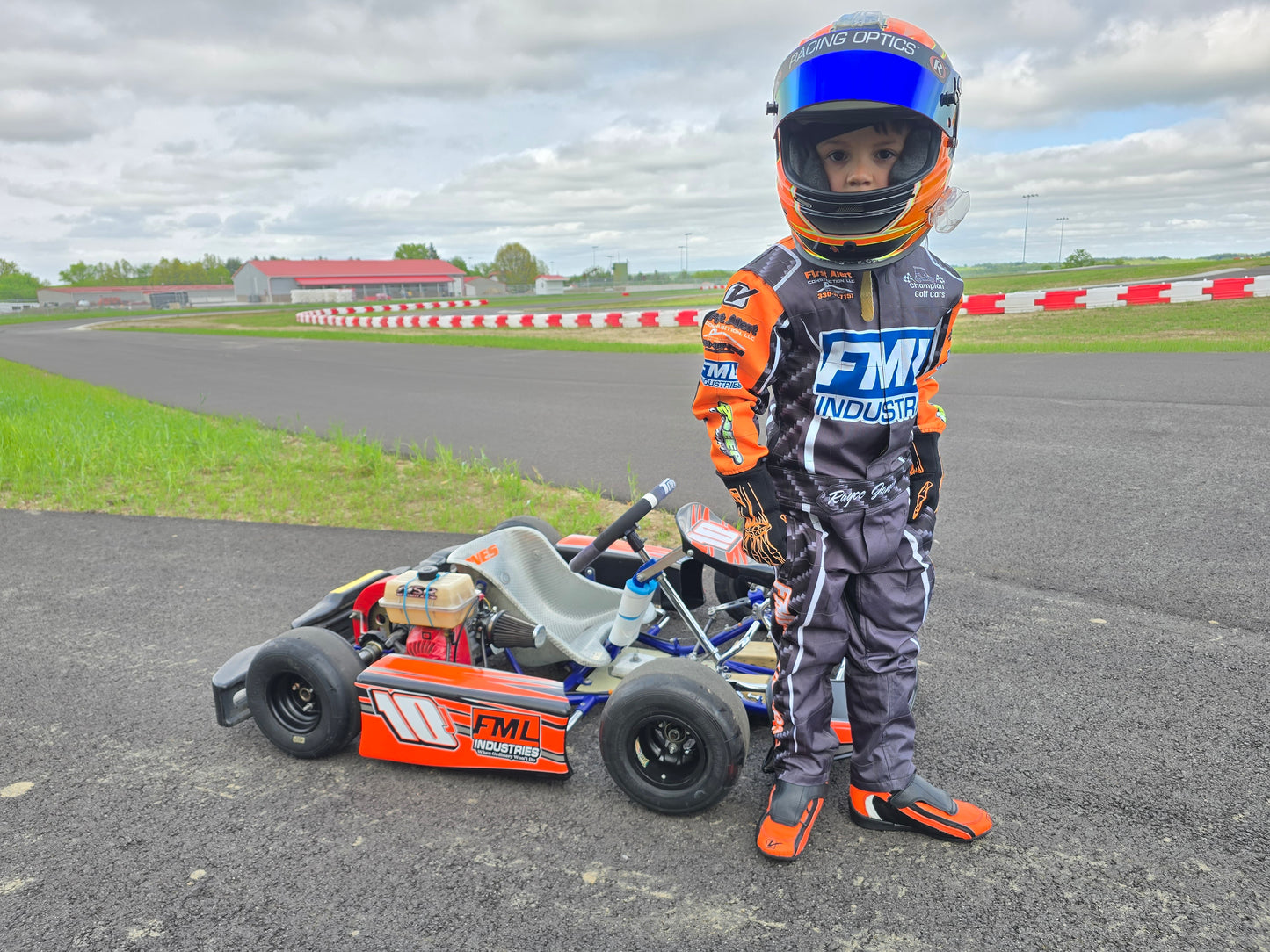 Custom Kids Karting Suit (unisex)