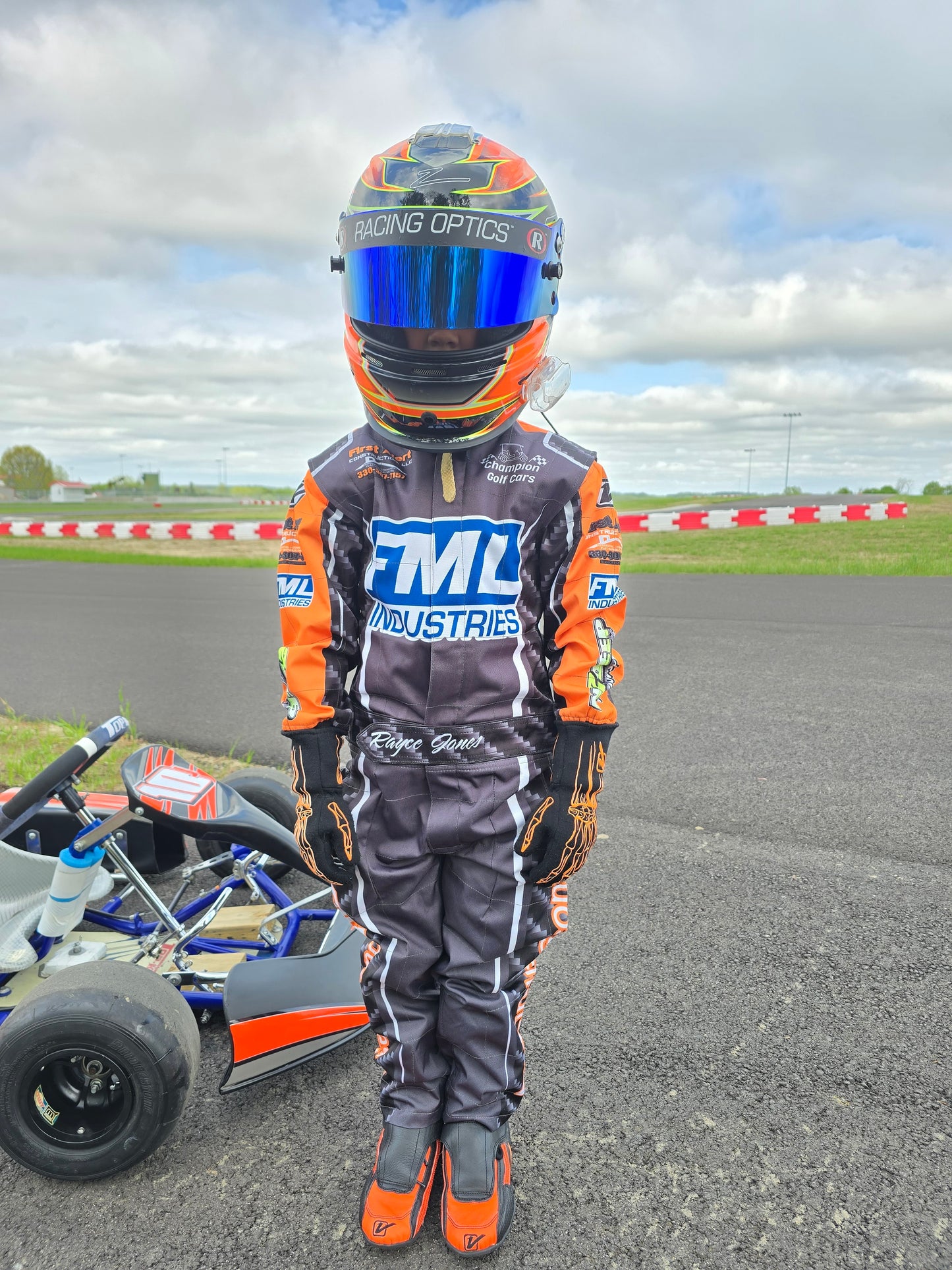 Custom Kids Karting Suit (unisex)