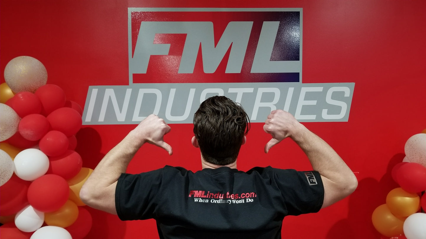 Fml black short sleeve Red chrome t-shirt (Limited)